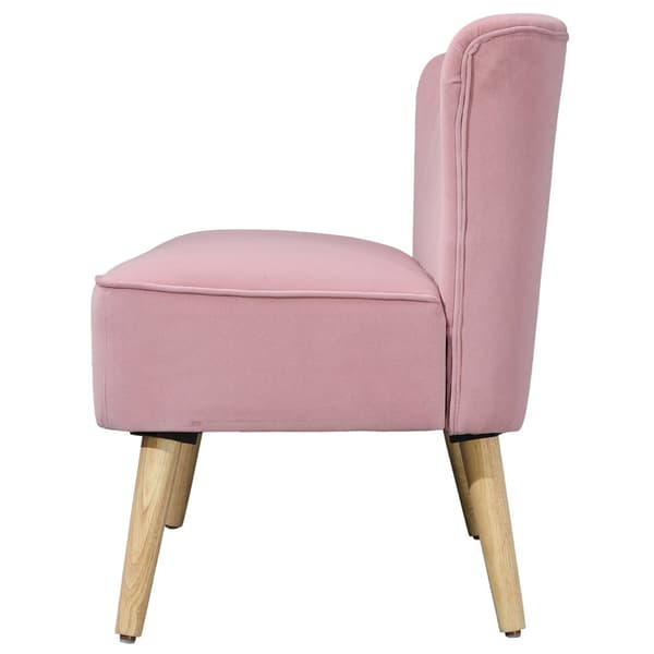 To-personers stofsofa, 117x56.5x77 cm, Pink
