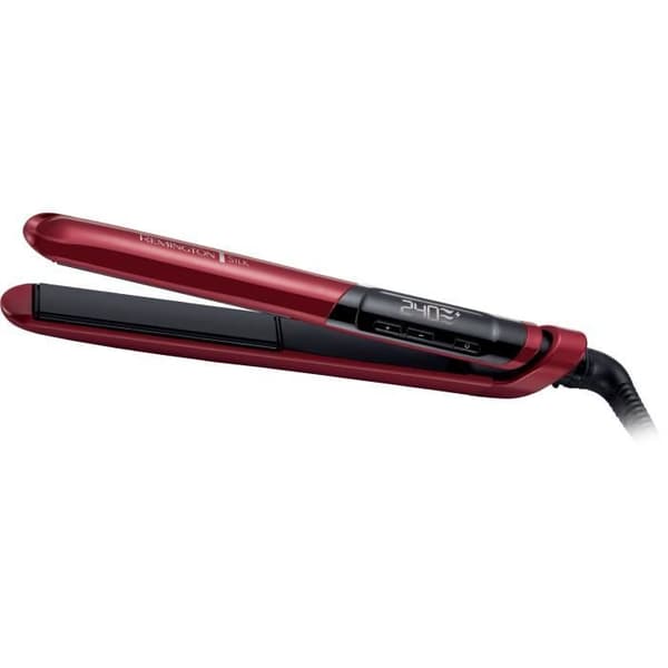 Remington S9600 plattång, Advanced Ceramic Silk Hair Straightener, XL 110mm Tallrikar med Silk Protein Care