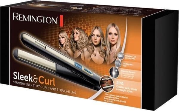 Remington S6500 hårstylingverktyg Plattjärn Warm Black 2,5 m
