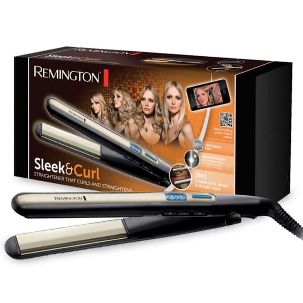 Remington S6500 hårstylingværktøj Glattejern Warm Black 2,5 m