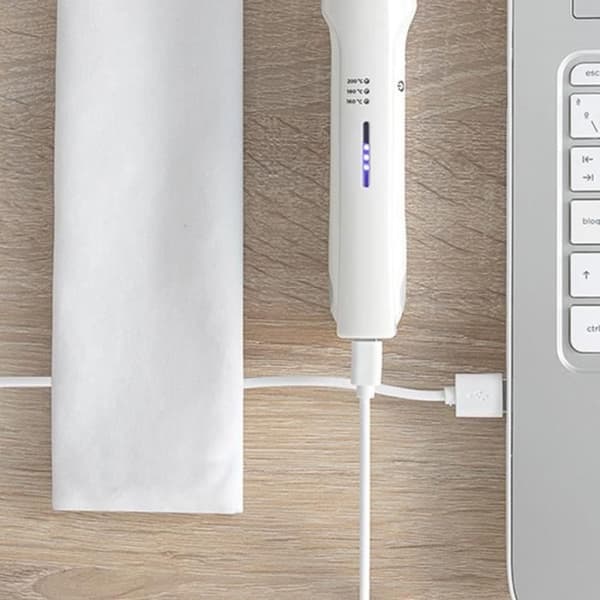 SHOP-STORY - Bärbar och uppladdningsbar plattång med powerbank