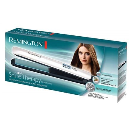 Remington | Hiusten suoristus | S8500 Shine Therapy | Keraaminen lämmitysjärjestelmä | NäytäKyllä | Lämpötila (max) 230 °C | Numero o