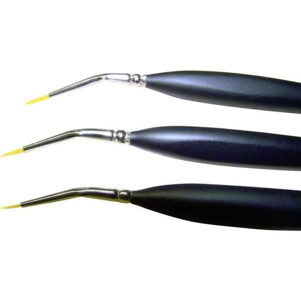 Pinceau modélisme E10710-22 Syntetisk 3 delar