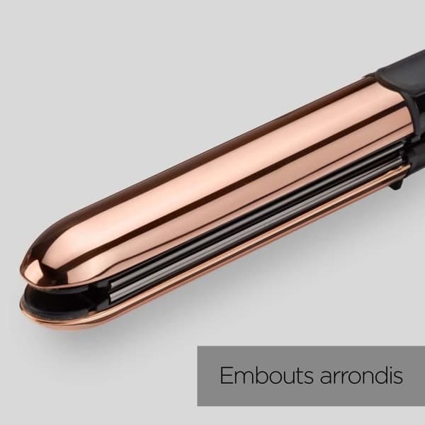 Babyliss Babyliss ST482E plattång - straight &amp; curl shine - 5 temperaturer upp till 235°C - 28 mm tallrikar i äkta titan