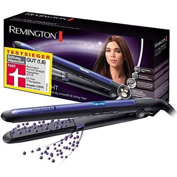 Remington S7710 Plattång - ProIonic Triple Action Plattång - Anti Frizz - Antistatisk elektricitet