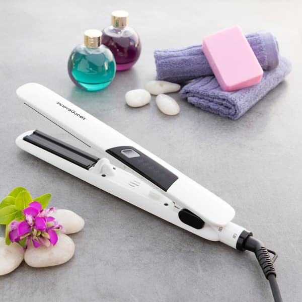 Keramisk hårglattejern med damp Stemio InnovaGoods 36 W