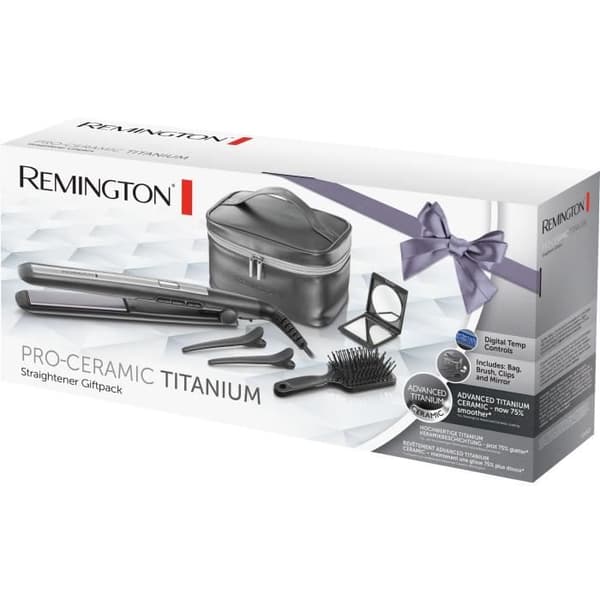 Remington S5506GP Plattång Set Advanced keramiska titanplattor - 6st
