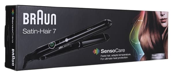 Braun Satin Hair 7 SensoCare ST780 Plattjärn Warm Black 2 m
