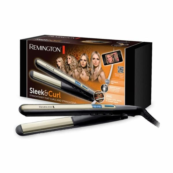 Glattejern Remington Sleek & Curl Sort 110 mm 150°C - 230°C