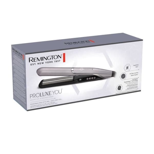 PROluxe You REMINGTON S9880 plattång – 9 temperaturer 150 till 230°, StyleAdapt Intelligent Technology, förvaringsöverdragsmatta
