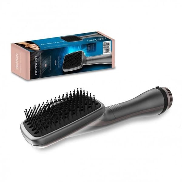 Bross med blåst - Cecotec - CeramicCare Unique Square - 1100 W - Fyrkantig huvud - 3 funktioner