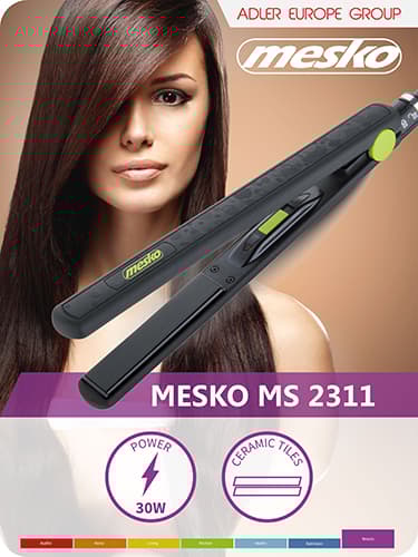 MS 2311 Keramisk plattång för hår