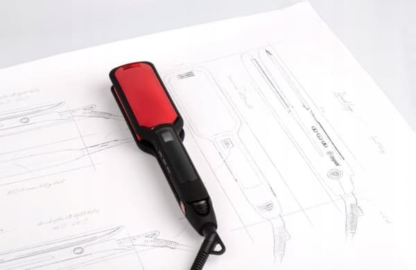 UG125 Upgrade bio-infrarød Bred infrarød glattejern til keratin 50x110 mm