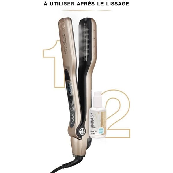 Premium Box - SAINT ALGUE Demeliss TITANIUM Elixir Ritual - Ultra Kraftfull Steam Straightener + Enhancer Treatment