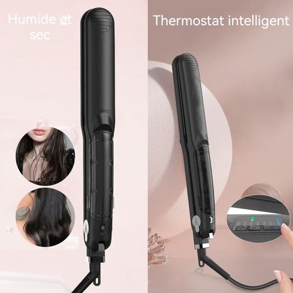 Hair straightener INN® steam curling professional fast heating effective adjustable ceramic plates Rapid heat