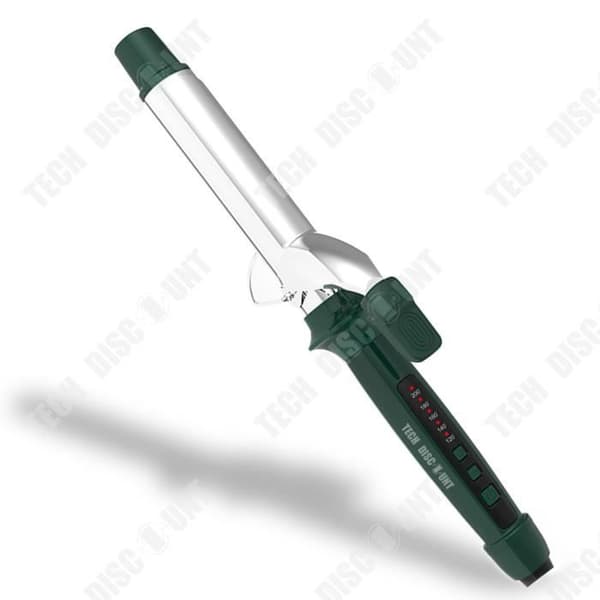 TD® 40 mm elektrisk storvågig locktång negativ jon turmalin keramisk våt och torr dubbel användning anti- skållningssäkerhet