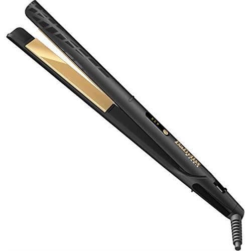 Plattång - BABYLISS - ST420E - Svart - Automatisk avstängning - Avsmalnade kanter