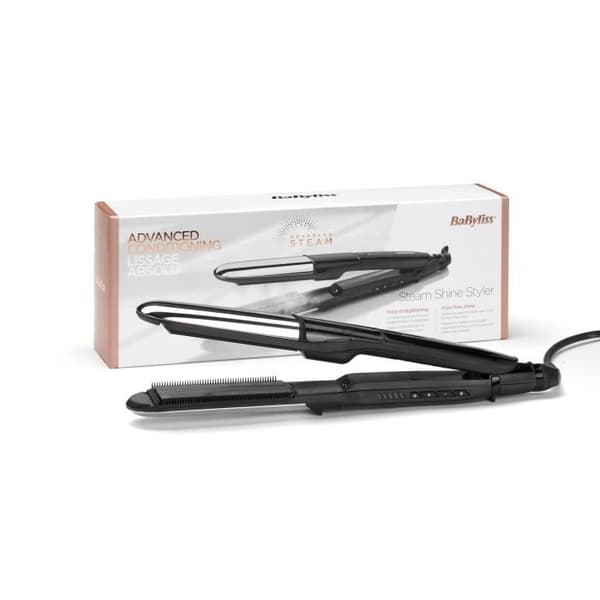 Babyliss ST496E plattång - Steam Shine ångplatta
