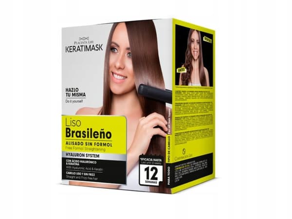 PLACENTA LIFE Liso Brasileno Keratimask -suoristussetti