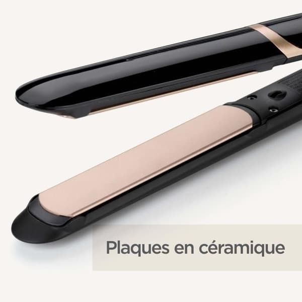 Plattång - BaByliss - ST393E - Super Smooth 235 Plattång med keramisk och jonisk titanteknologi med värmeskyddsläge