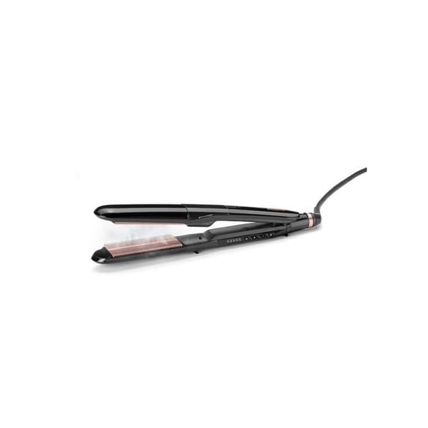 Ångplatta - Babyliss - Steam Smooth ST493E - Svart - Fasade kanter - 3030050181081