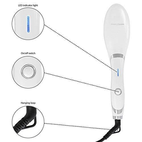 Profi Care 330210 Profi Care PC-paket med 2 GB 3021 elektrisk hårklippare Hårplattång med Superglide keramiska borstar