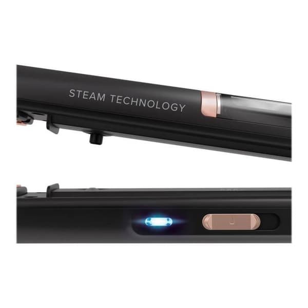 Ångplattång - Bellissima - My Pro Steam B28 100 - Skyddande och glansfull plattång - 3 temperaturer - Alla hårtyper