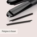 Pikkukuva 6 / 6: BABYLISS ST492E Steam Straight -höyrysuoristin - 39 mm leveät keraamiset levyt - 5 lämpötilaa 150°C-230°C - edistynyt keraaminen lämmitin