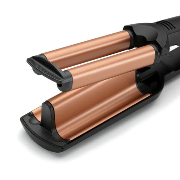 Glattejern - BaByliss - W2447E - Bølget effekt, op til 200°C med brede, bølgede turmalin-keramiske plader
