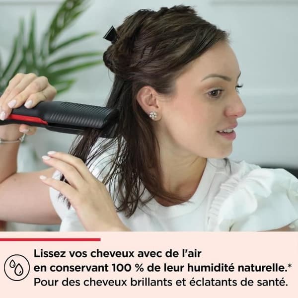 Hårtork och plattång i en enhet - REVLON - ONE STEP AIR STRAIGHT - RVDR5330E