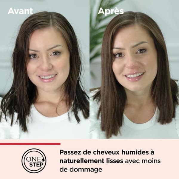 Hårtork och plattång i en enhet - REVLON - ONE STEP AIR STRAIGHT - RVDR5330E