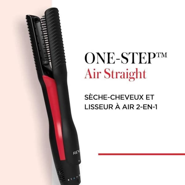 Hårtork och plattång i en enhet - REVLON - ONE STEP AIR STRAIGHT - RVDR5330E