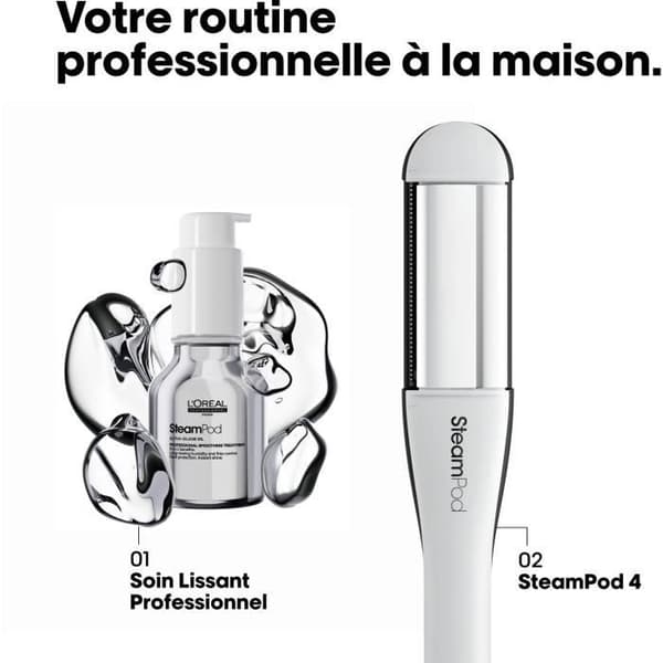 Steampod 4 - L'ORÉAL PROFESSIONNEL - Höyrysuoristin-kiharrin - Utopia Limited Edition