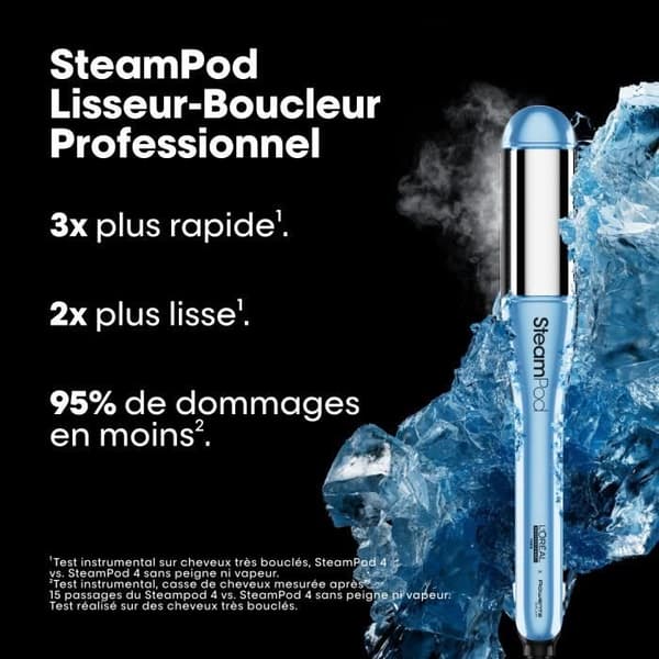 Steampod 4 - L'ORÉAL PROFESSIONNEL - Höyrysuoristin-kiharrin - Utopia Limited Edition