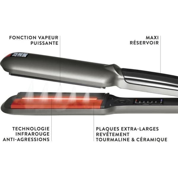 JEAN LOUIS DAVID 39968 Infraröd och ånglikriktare ÅNGSKYDD - max. 235 °C - 50 W - 2 års garanti