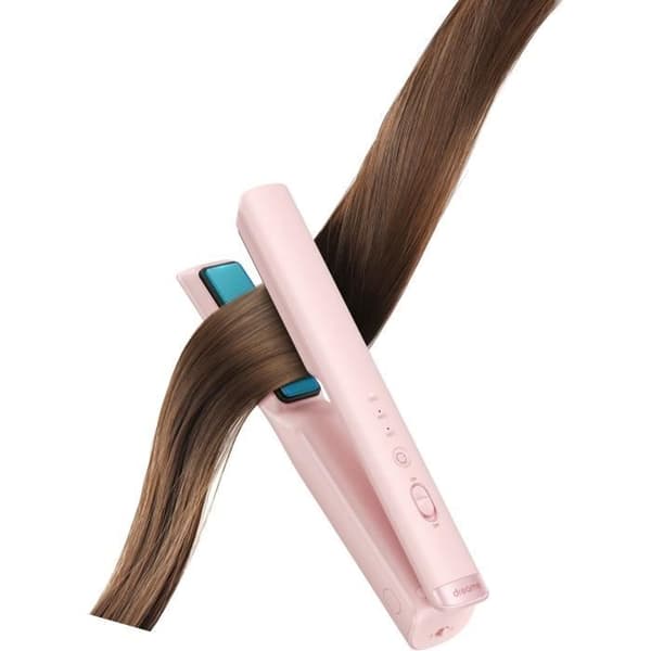 Sladdlös plattång - DREAME Hair Glamour - Rosa