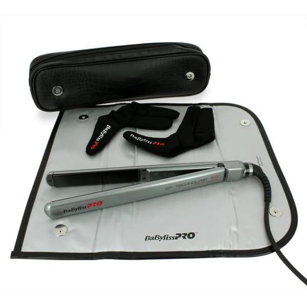Uträtningstänger - Babyliss Pro - Nano Sleek EP Technology 5.0 - Titanium - 150°-230° - Smala plattor