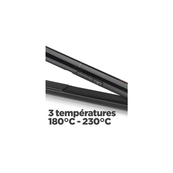 BABYLISS ST250E plattång - Smooth Finish 230 - Titan-keramiska plattor - Snabb uppvärmning
