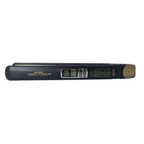 Plattång - Artero - Zenit Ion - Titanplattor - Temperatur 80-230°C - Ergonomisk design Svart