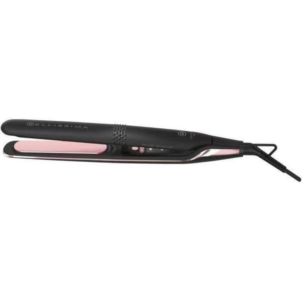 Creativity Ion plattång för hår - Bellissima - plattång för släta eller vågiga ytskikt - Keratin Keramik &amp; Jonvårdsteknik Svart, Rosa