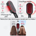 Miniatyrbild 3 av 4: INN Smoothing Brush 80W 100V-240V Infraröd Smoothing Brush för Hår 30 Sekunder Uppvärmning Brandsäkert Design Smoothing Iron