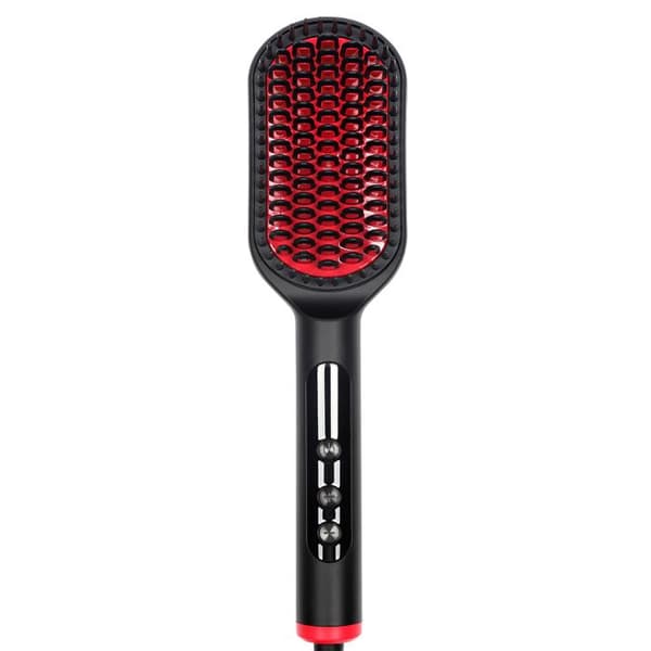 INN Smoothing Brush 80W 100V-240V Infraröd Smoothing Brush för Hår 30 Sekunder Uppvärmning Brandsäkert Design Smoothing Iron