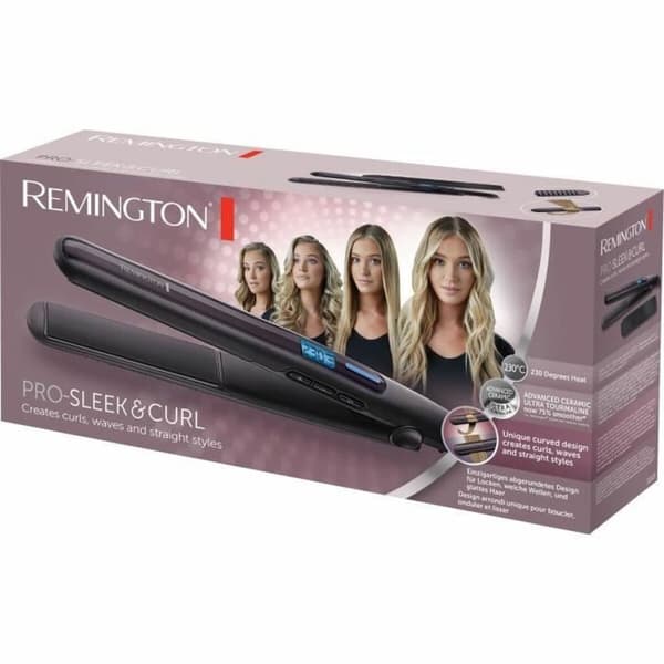 Suoristusrauta Remington Musta Harmaa