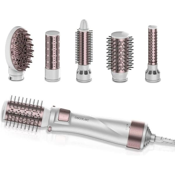 Cecotec Blåsande borste CeramicCare 5in1 Pro Grå, Pink gold