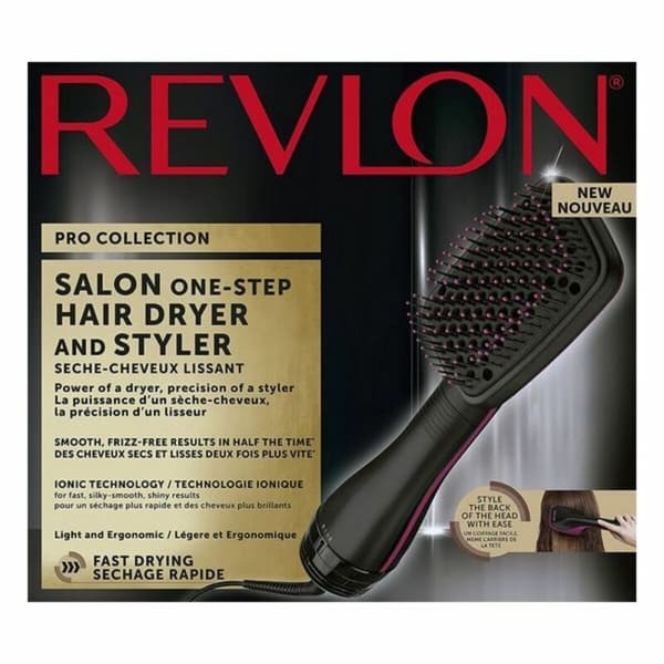 Termisk Børste Revlon RVDR5212 Sort Pink 800W
