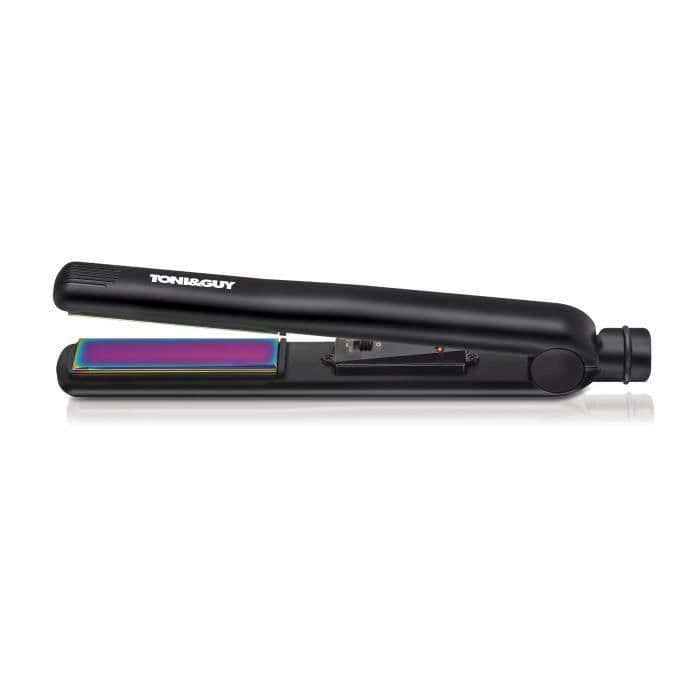 TONI & GUY TGST3001PE - Glattejern - Iriserende titanium-teknologi - 25 mm - Variabel temperatur - 3 m ledning