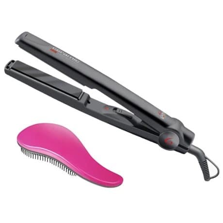 Ga.Ma CP1 Ceramic Plattång + Tangle Free Brush - Plattång