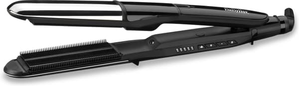 Babyliss BLST496E Steam Mist -suoristusrauta Sort, Sølv
