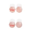 Miniatyrbild 3 av 8: 2-Pack Bekväm Självhäftande Silikon Nipple Cover