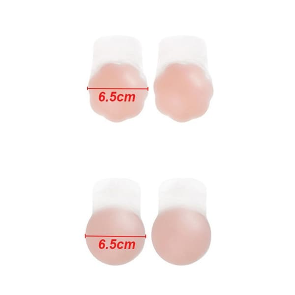 2-Pack Bekväm Självhäftande Silikon Nipple Cover